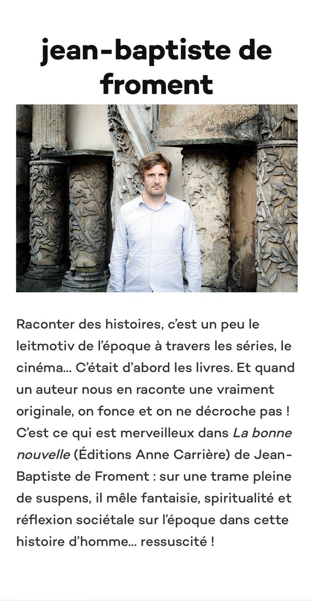 Mon roman La Bonne Nouvelle dans le photoblog de <a href="/lesinrocks/">Les Inrockuptibles</a> #roman #rentreelitteraire