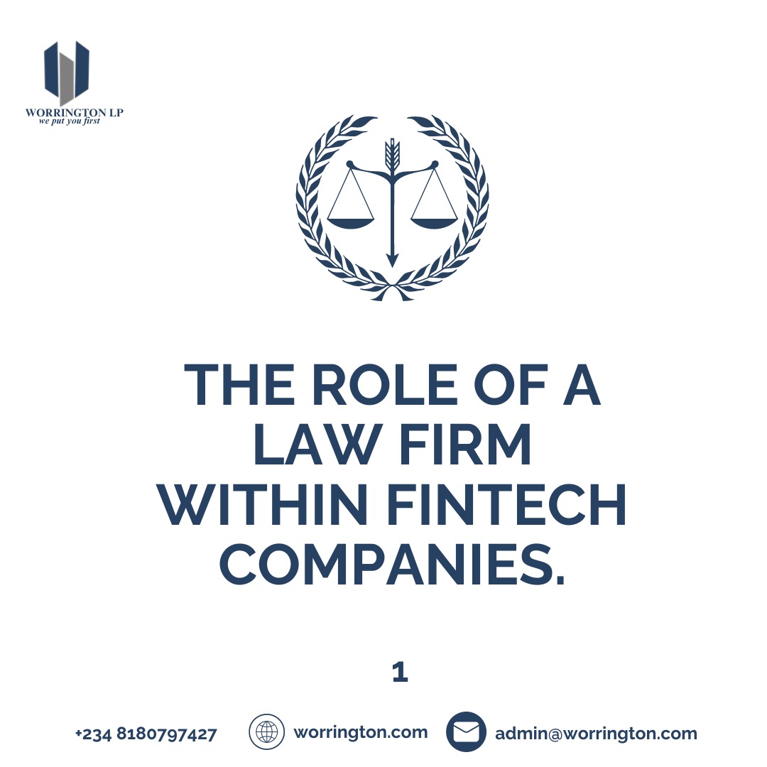 WorringtonC's tweet photo. Let's dive into our next episode on the topic "The Role of A Law Firm Within Fintech Companies" There's more to capture and learn 🌟
👆🏾👆🏾✨ ⚖

#Worrington #worringtonlegal #WorringtonAssists #WorringtonLawFirm #WorringtonLP #fintech #businesssecurity #fintech #lawfirm #lawguide https://t.co/cmD1DJlLEg