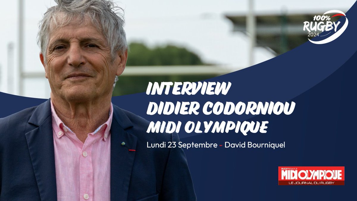 "LE MONDE AMATEUR SE MEURT : 800 CLUBS ONT DISPARU DEPUIS LES 20 DERNIÈRES ANNÉES."

Retrouvez dès maintenant mon entretien avec David Bourniquel pour le Midi Olympique :

 👉 codorugby.fr/midi-olympique…

#ffr #rugby #rugbyamateur #rugbyprofessionnel #codorugby2024 #electionsffr