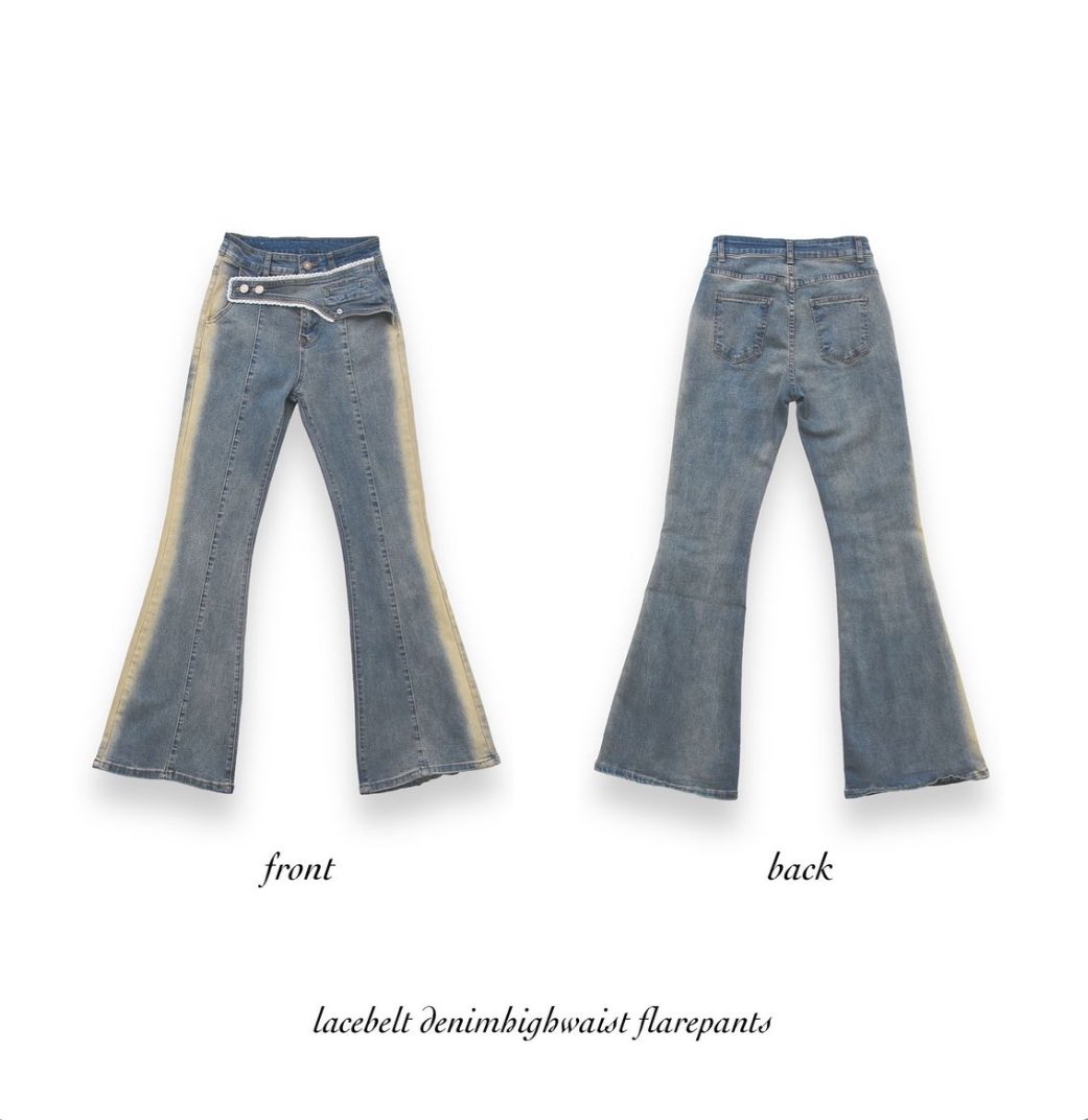 甘さもあって盛れるデニム発見💡