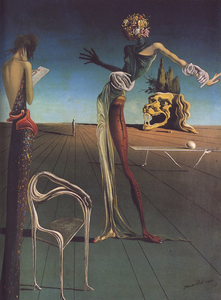 Woman with a Head of Roses, 1935