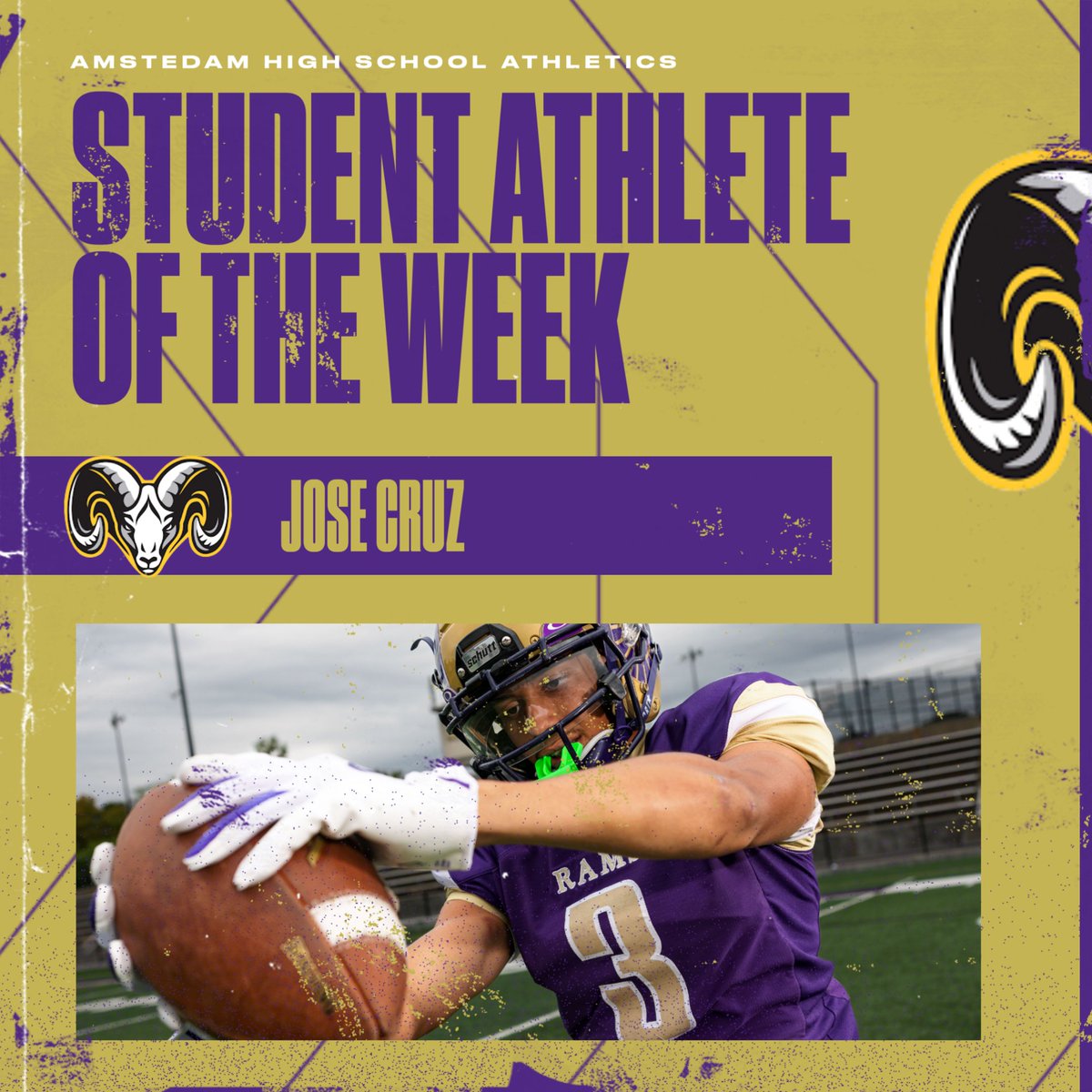 Congratulations to our 1st Student - Athlete of the week winners Sadie Brodie and Jose Cruz