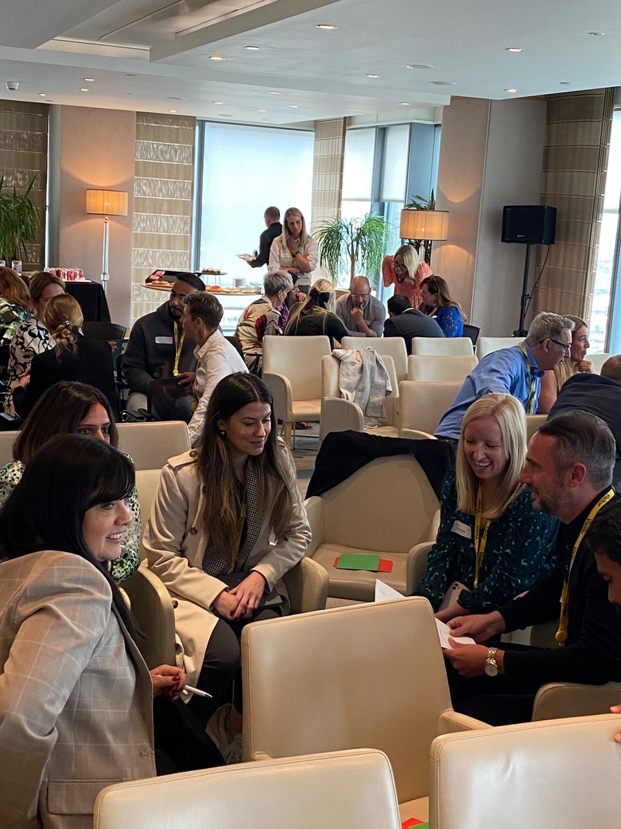 Jude Harvey (RealiseHR) has the whole room talking about excellent practical DEI tips at #ABClive - “the more inclusive we are, the easier it is to recruit and retain talent”