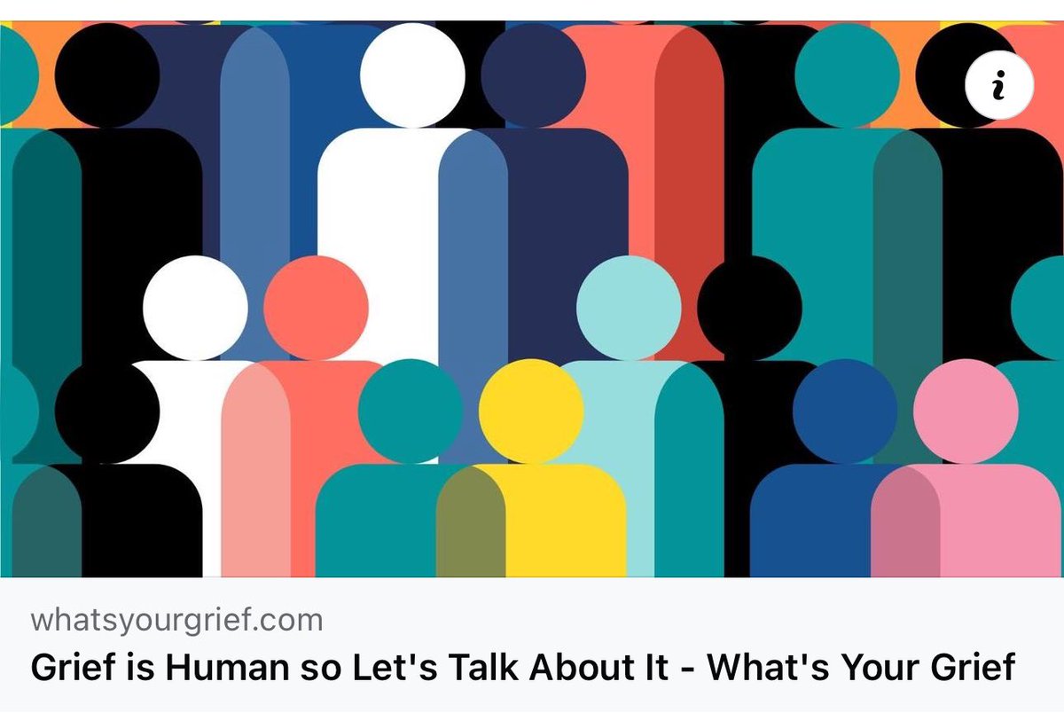 ‘Grief is human, so let’s talk about it’ 

For many people, grief is the single most challenging thing they've ever experienced. So it makes sense that some people might feel like they've woken up in a new body in a new (way worse) world. 

But it is only because grief is so