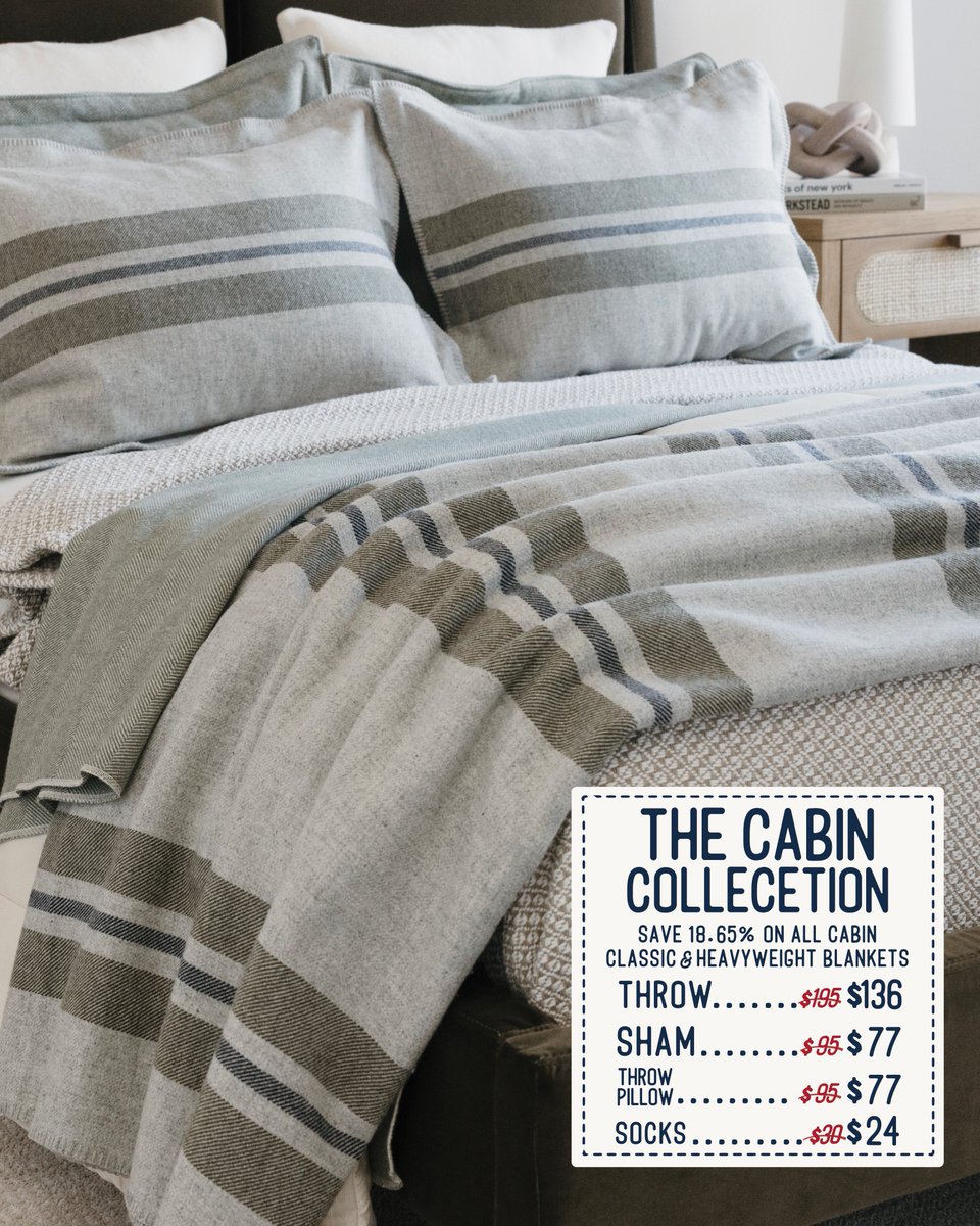 During the Heritage Sale you can shop the ENTIRE Cabin collection at up to 30% off!