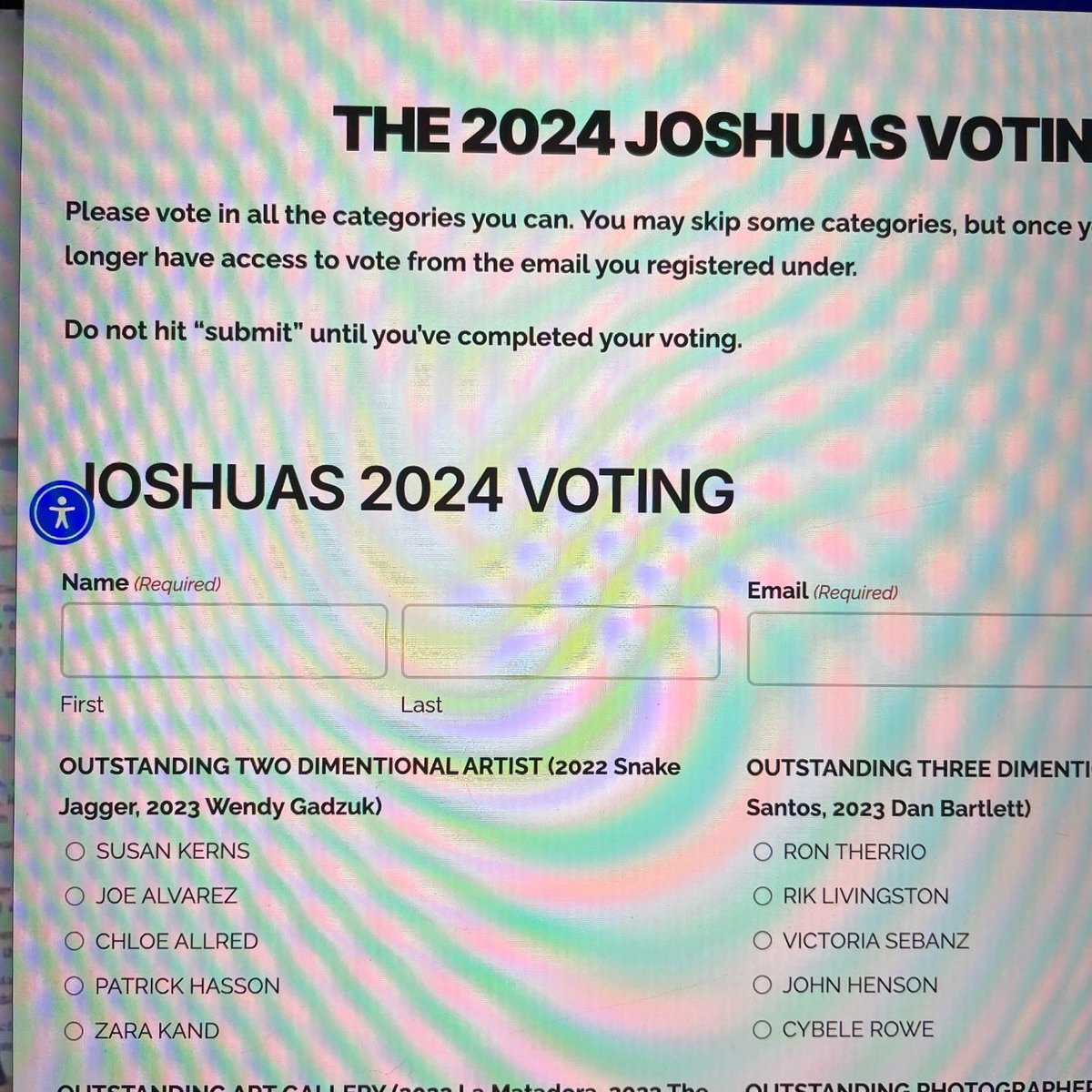RainbowCowboyJT's tweet photo. Hey all!! I’ve been nominated for BEST 2-DIMENSIONAL ARTIST by THE JOSHUAS (AWARDS). Please vote for me at the link in my bio. THANK YOU SO MUCH!! #patrickhasson #patrickhassonartist https://t.co/dLXrqP9g4a