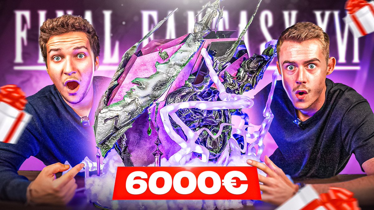 FRhardware's tweet image. ON VOUS OFFRE UN PC GAMER À 6000€ avec Square Enix
🎁 youtu.be/gQvduwfwKAk🎁