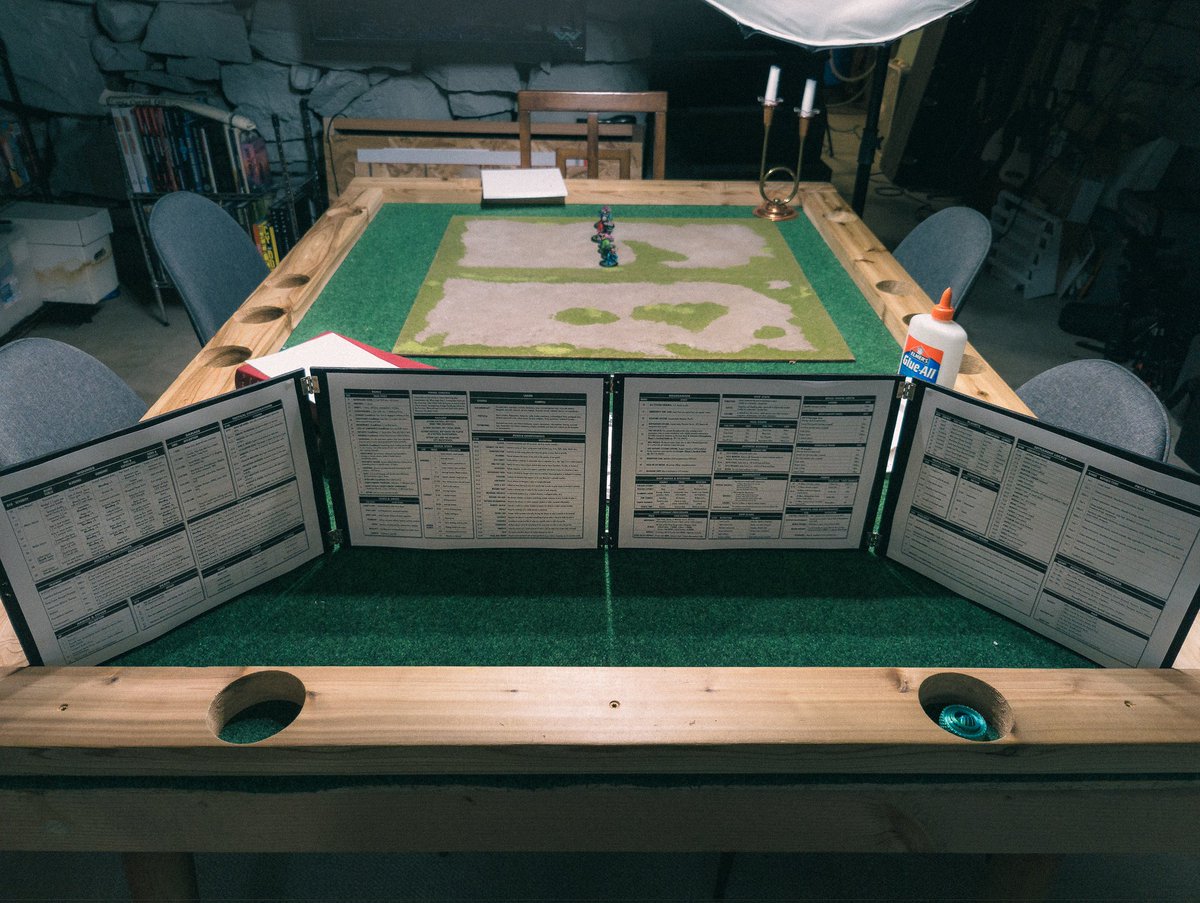 How To Roll Dice (@howtorolldice) on Twitter photo Since <a href="/playTKG/">Tuesday Knight Games</a> offers the #Mothership Warden Screen as a free PDF, and since I love #diy and #homemade #gaming gear, I present to you this frackin' thing...
#gamer #rpg Since <a href="/playTKG/">Tuesday Knight Games</a> offers the #Mothership Warden Screen as a free PDF, and since I love #diy and #homemade #gaming gear, I present to you this frackin' thing...
#gamer #rpg