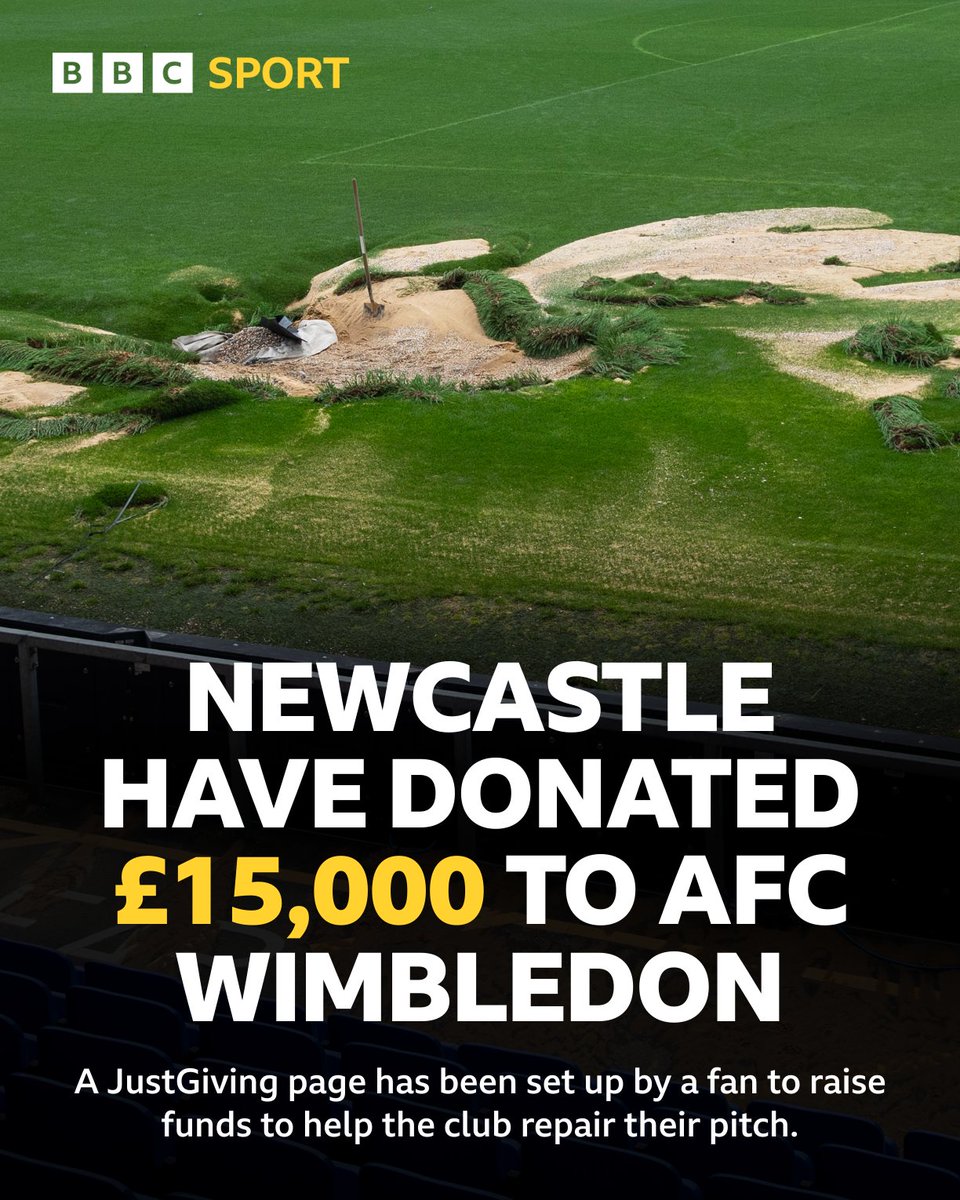 A great gesture from <a href="/NUFC/">Newcastle United</a> 👏

#BBCFootball