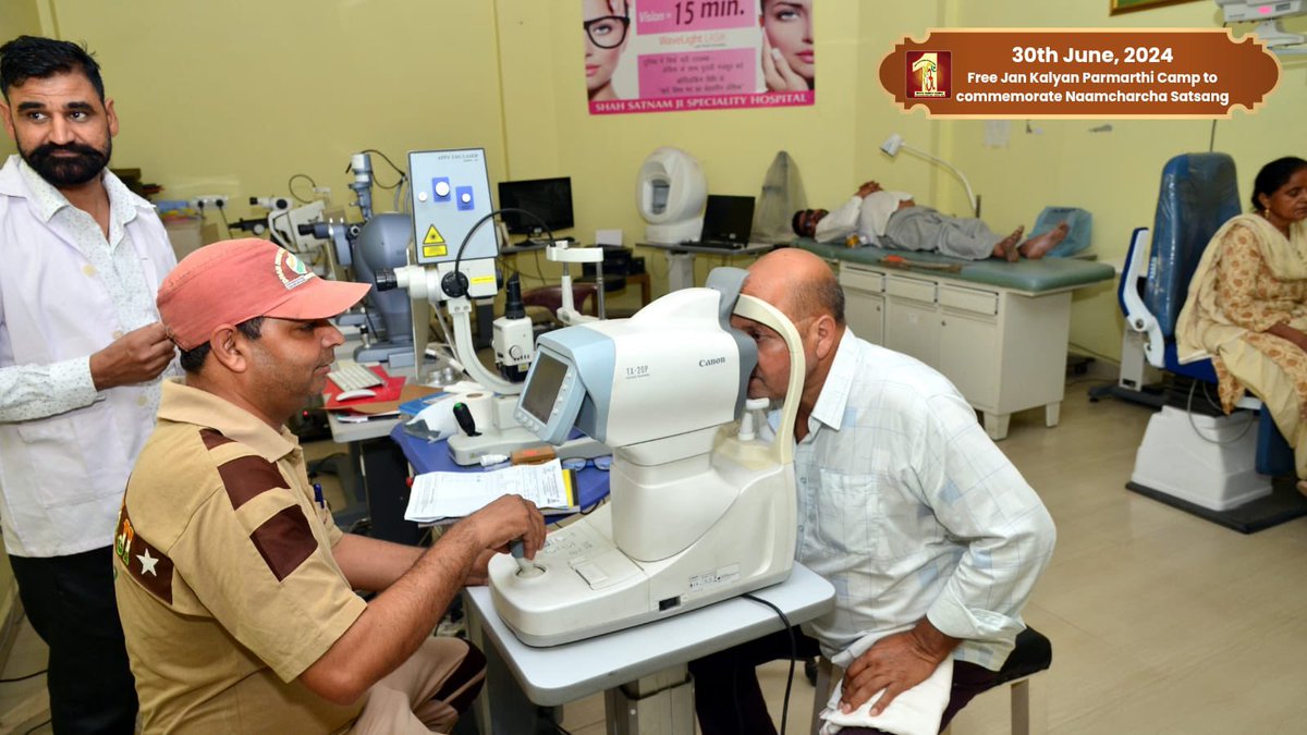 ankushkgarg's tweet image. Sharing glimpses of #FreeMedicalHelp provided by Dera Sacha Sauda with the inspiration of Saint Dr MSG Insan who is always ready to help needy people to recover from the situation without any cost.