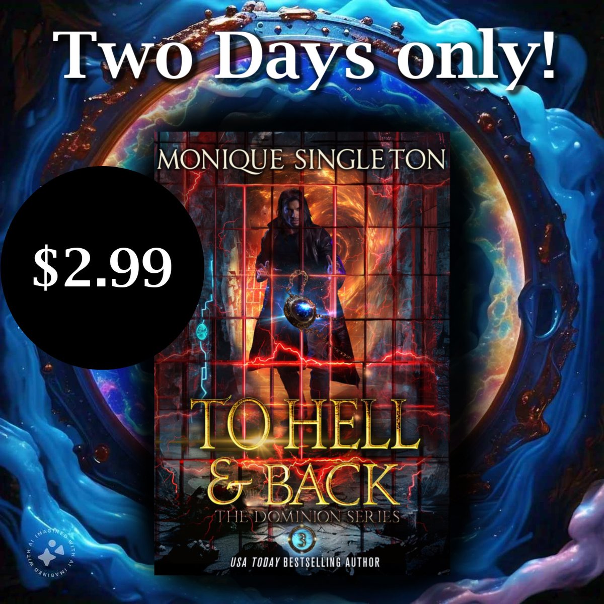 singletonauthor's tweet image. 𝐑𝐞𝐥𝐞𝐚𝐬𝐞 𝐰𝐞𝐞𝐤 𝐬𝐚𝐥𝐞 
To Hell and Back is on sale today and tomorrow only!!!
𝗕𝗹𝘂𝗿𝗯
The big man is dying, again.
This time, he doesn’t want to be reincarnated. But we can’t lose him. We must convince him to go through hell again.
𝘽𝙪𝙮
amazon.com/Hell-Back-Domi…