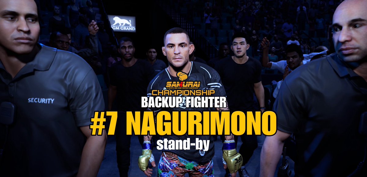SAMURAI_MMAGAME's tweet photo. #SAMURAI42

SAMURAI CHAMPIONSHIP 
BACKUP FIGHTER

#7 NAGURIMONO

#ufc5
#UFC5
#SAMURAIUFC https://t.co/sHmhe4J6CM