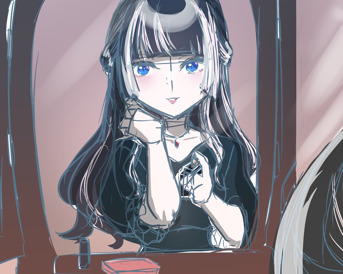 suim_3dr's tweet photo. あまりにもX放置してました…😇
次のイラストのラフです
お納めください🤲 https://t.co/53Qho02K8M