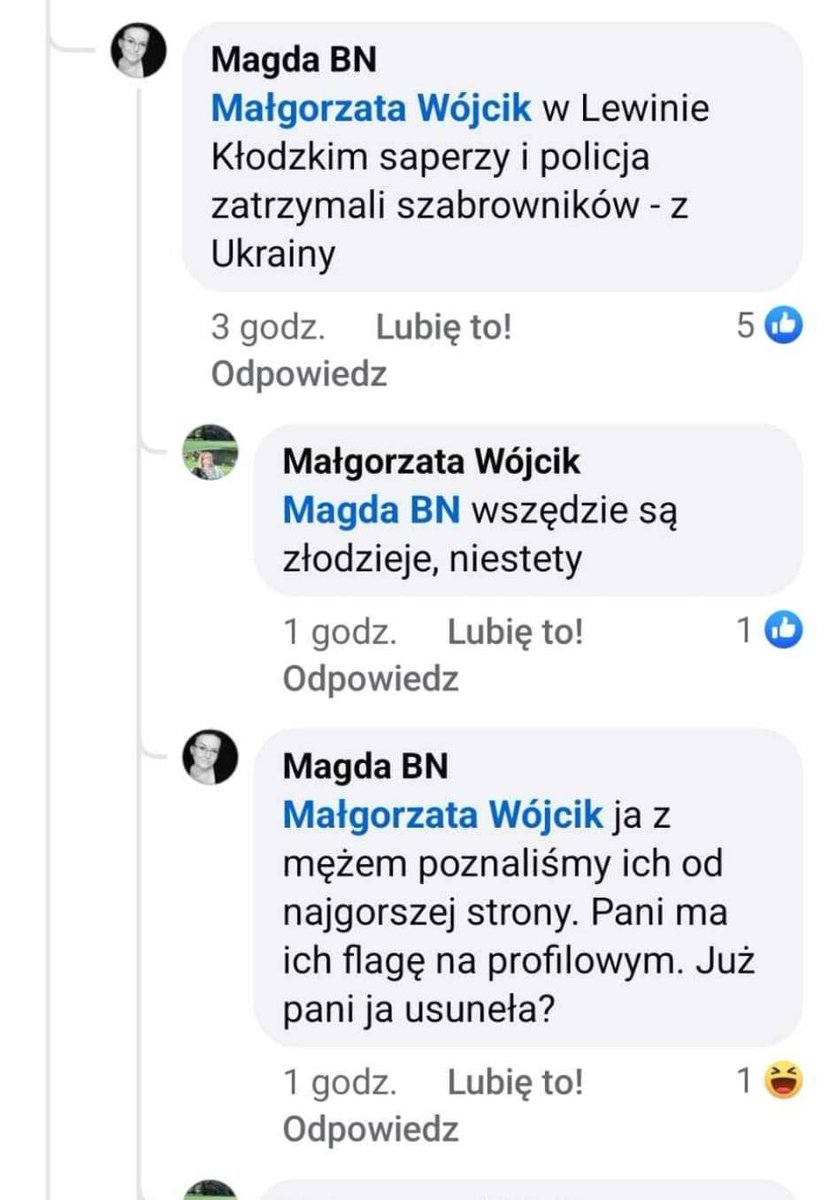 Kłamstwo ma krótkie kacapskie nogi

Policja i saperzy (translator chyba nie podumał xD) mieli zatrzymać ukraińskich szabrowników, którzy okradali domy w Lewinie Kłodzkim

Sęk w tym, że Lewin Kłodzki nie został dotknięty powodzią, więc nie ma żadnej mowy żeby grasowali tam