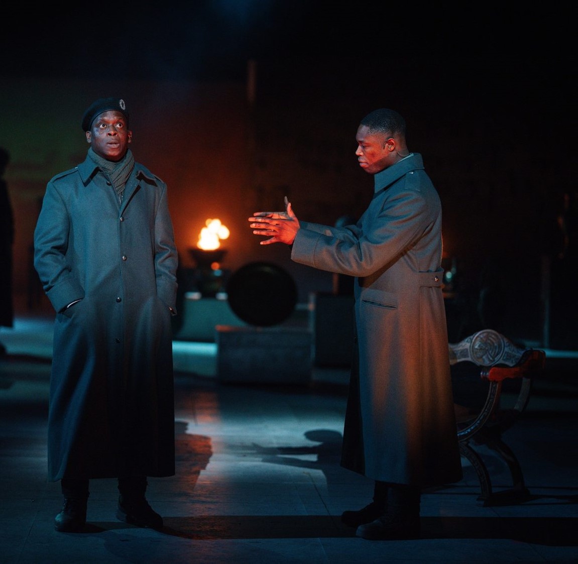 Vic Murray (@vicmurray17) on Twitter photo It's the 'Coriolanus' press night tonight at the <a href="/NationalTheatre/">National Theatre</a>, with <a href="/PatrickElue/">Patrick Elue</a> playing the roles of Cotus & Albus🎭 Best of luck to the cast & crew!
Don't miss this brilliant production, running until November 9th 🔗events.nationaltheatre.org.uk/events/90904 It's the 'Coriolanus' press night tonight at the <a href="/NationalTheatre/">National Theatre</a>, with <a href="/PatrickElue/">Patrick Elue</a> playing the roles of Cotus & Albus🎭 Best of luck to the cast & crew!
Don't miss this brilliant production, running until November 9th 🔗events.nationaltheatre.org.uk/events/90904