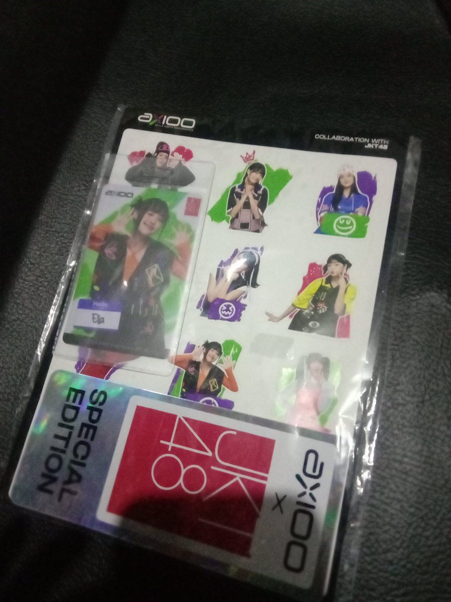 pengguna0013's tweet photo. WTS pc Jkt48 ella x Axioo 
Harga 300k nego
from: jakbar
official yaa teman"🫵

#jkt48 #zonauang jkt48 x Axioo 
Wts PC Ella https://t.co/l9Odb1HGrO