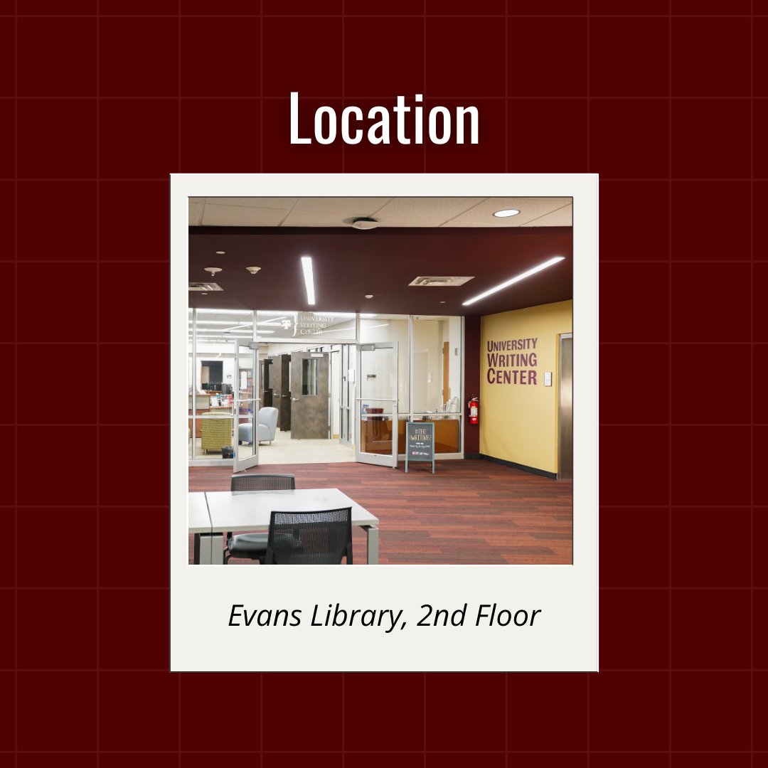 tamu_daa's tweet image. The University Writing Center is an amazing academic resource available to all Aggie students. If you need help with anything writing or speaking related, you can book an appointment at uwc.tamu.edu. @tamuwc #AcademicAffairsTAMU #tamuwc