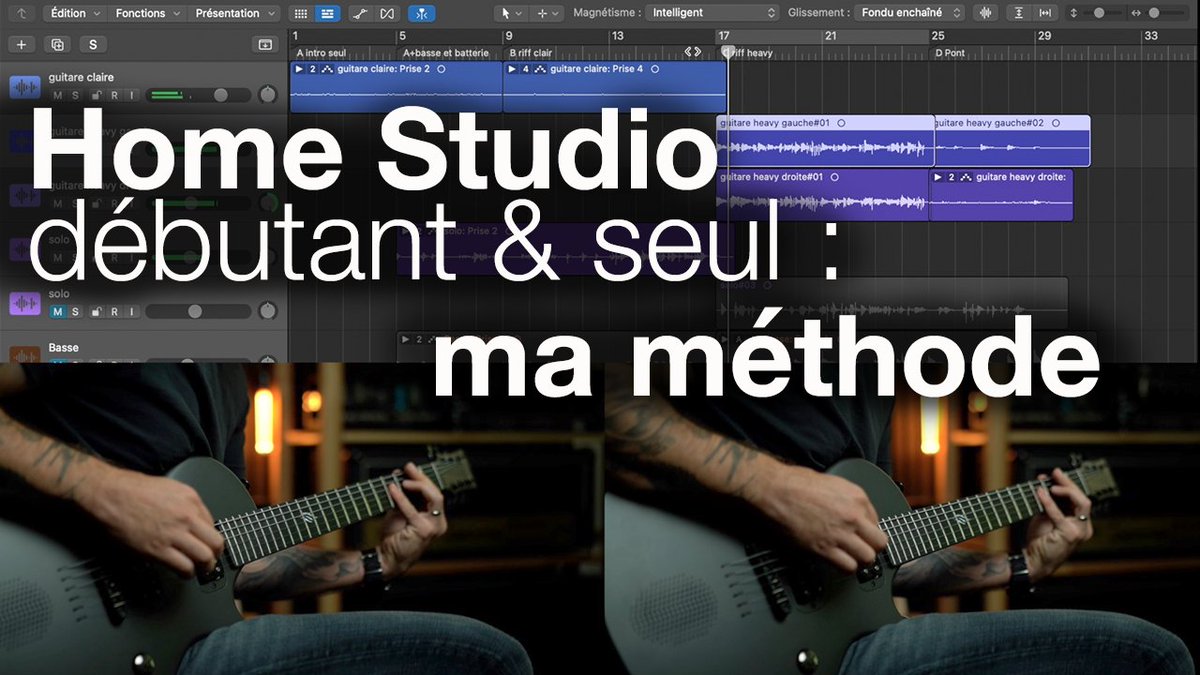 S'enregistrer seul, un des défis des musiciens d'aujourd'hui (à moins que ce ne soit un privilège ?). Après quelques échanges sur le Discord, j'ai décidé de vous préparer un petit "making of" avec mon organisation à moi. Une vidéo à retrouver ici 👉🏻 youtu.be/WIkzkqtOuoY