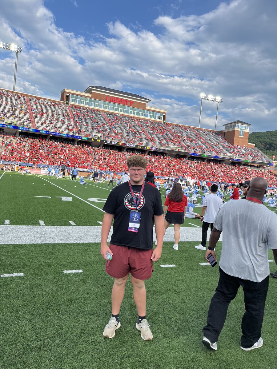 Had a great visit <a href="/LibertyFootball/">Liberty Football</a> <a href="/coachbilldurkin/">Bill Durkin</a>