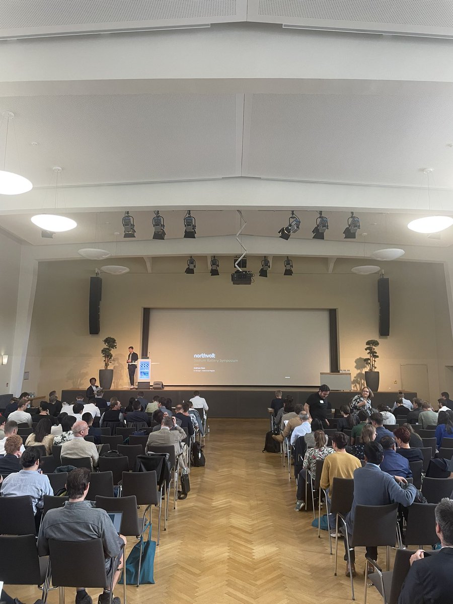 After the break, Andreas Haas, from <a href="/northvolt/">Northvolt</a>, will present a talk titled “Challenges and opportunities of sodium-ion giga-scale production”