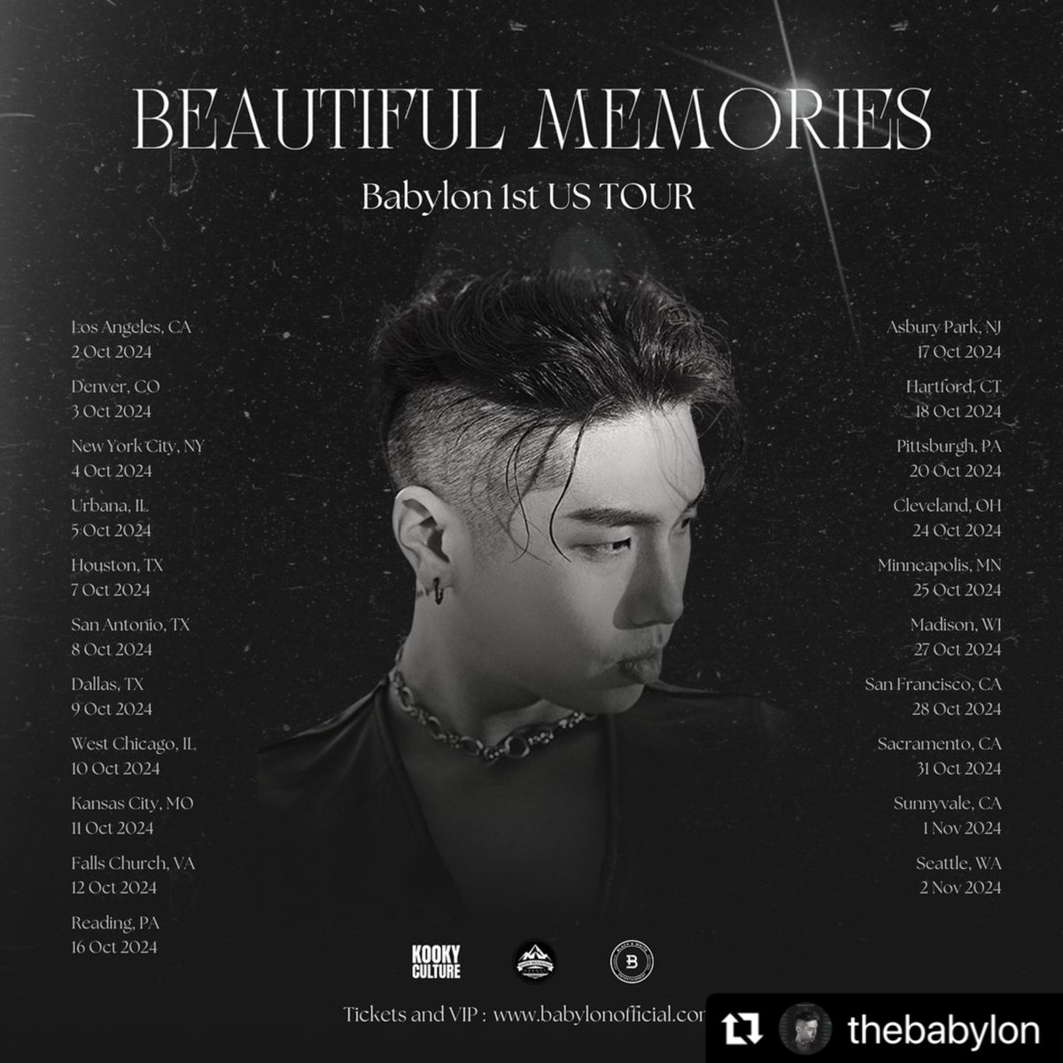 ❓<a href="/thebabylon/">dani</a> Concert

📍 Crescendo Studios - Falls Church, VA
🔗 babylonofficial.com
📆 Oct 12 (Sat) 2024

#BabylonUSTour #BabylonOfficial #BabylonLive #KRnB #dmvkpopevents