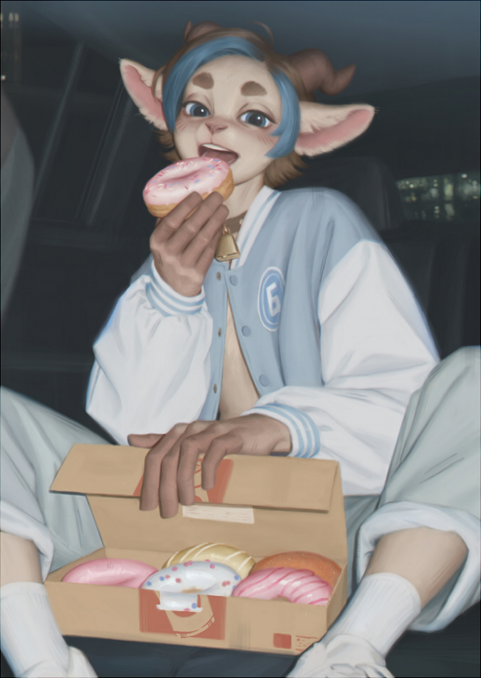 Finished YCH for Kalegoat1 :3