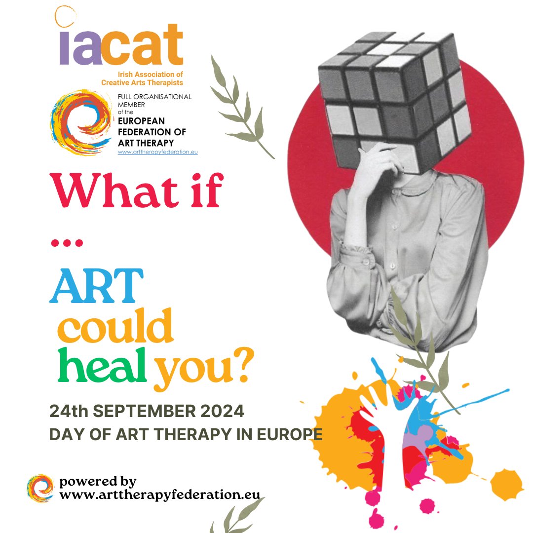 Today we celebrate the Day of Art Therapy in Europe, joining EFAT's theme: 'What if art could heal you? #DATE #EFAT #ArtTherapy #ArtTherapyDayInEurope #ArtTherapyDay