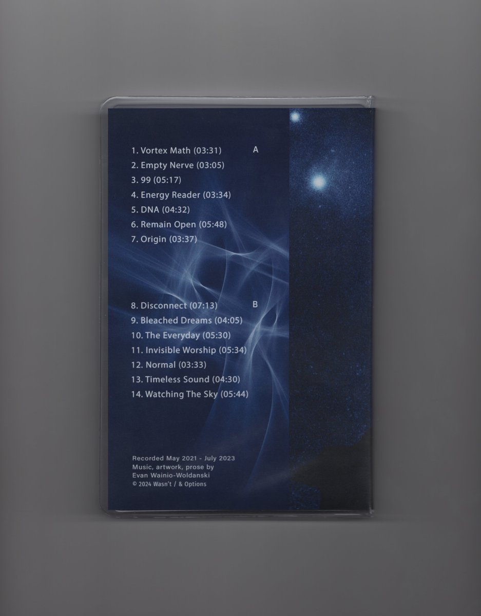 Wasn’t - Normal vinyl case cassette tape

andoptions.bandcamp.com/album/normal

<a href="/Was7nt/">Wasn't</a>