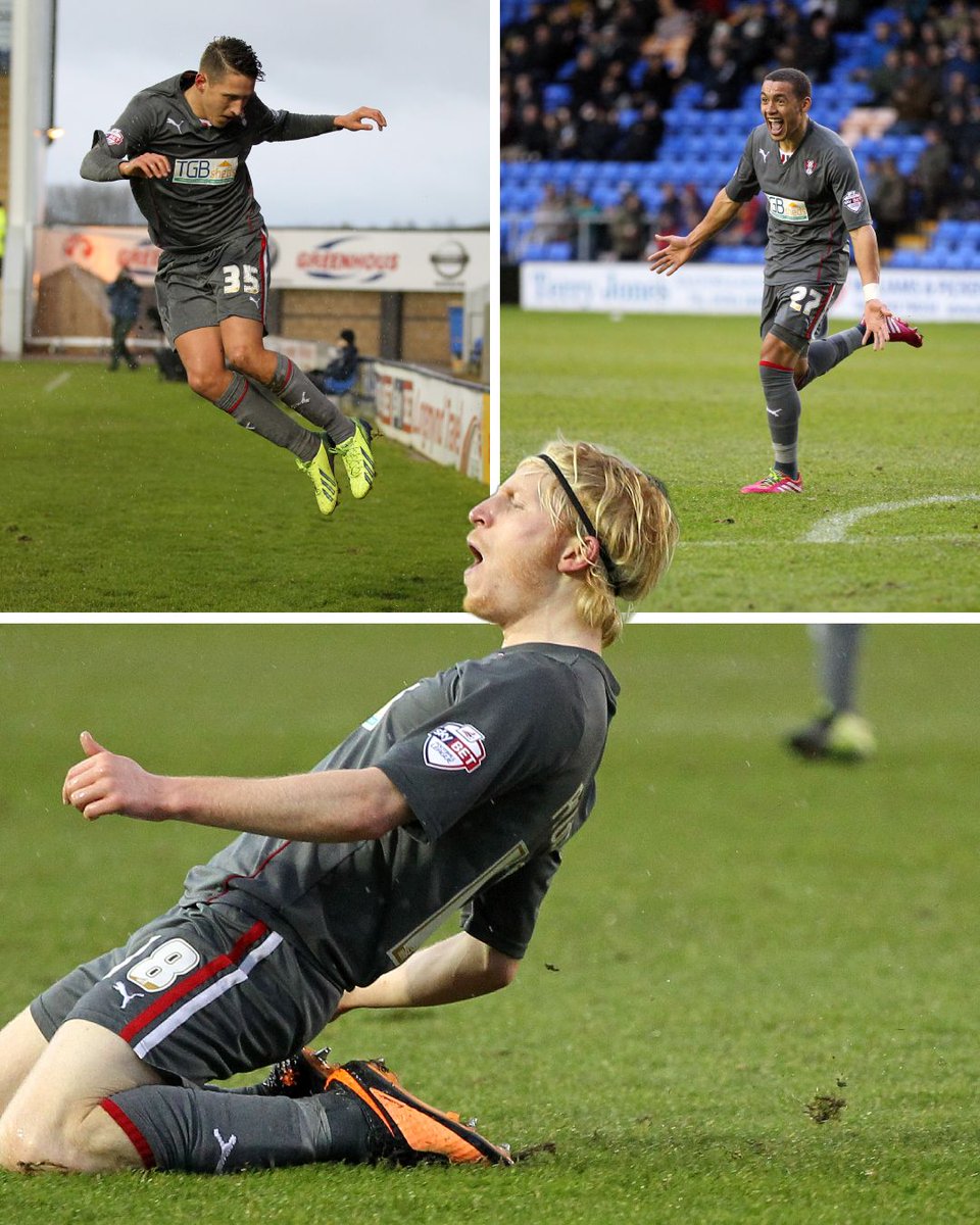 Rotherham United (@rotherhamunited) on Twitter photo โช | Our last trip to Shropshire under Steve Evans! ๐ฐ๏ธ
A 3-0 win back in January 2014 courtesy of goals from Tom Hitchcock, Ben Pringle and James Tavernier!
<a href="/hitchuuu/">Tom Hitchcock</a> x <a href="/benpringle18/">Ben Pringle</a> x <a href="/James_Tavernier/">James Tavernier</a>
#rufc | #ForeverTogetherForeverProud โช | Our last trip to Shropshire under Steve Evans! ๐ฐ๏ธ
A 3-0 win back in January 2014 courtesy of goals from Tom Hitchcock, Ben Pringle and James Tavernier!
<a href="/hitchuuu/">Tom Hitchcock</a> x <a href="/benpringle18/">Ben Pringle</a> x <a href="/James_Tavernier/">James Tavernier</a>
#rufc | #ForeverTogetherForeverProud