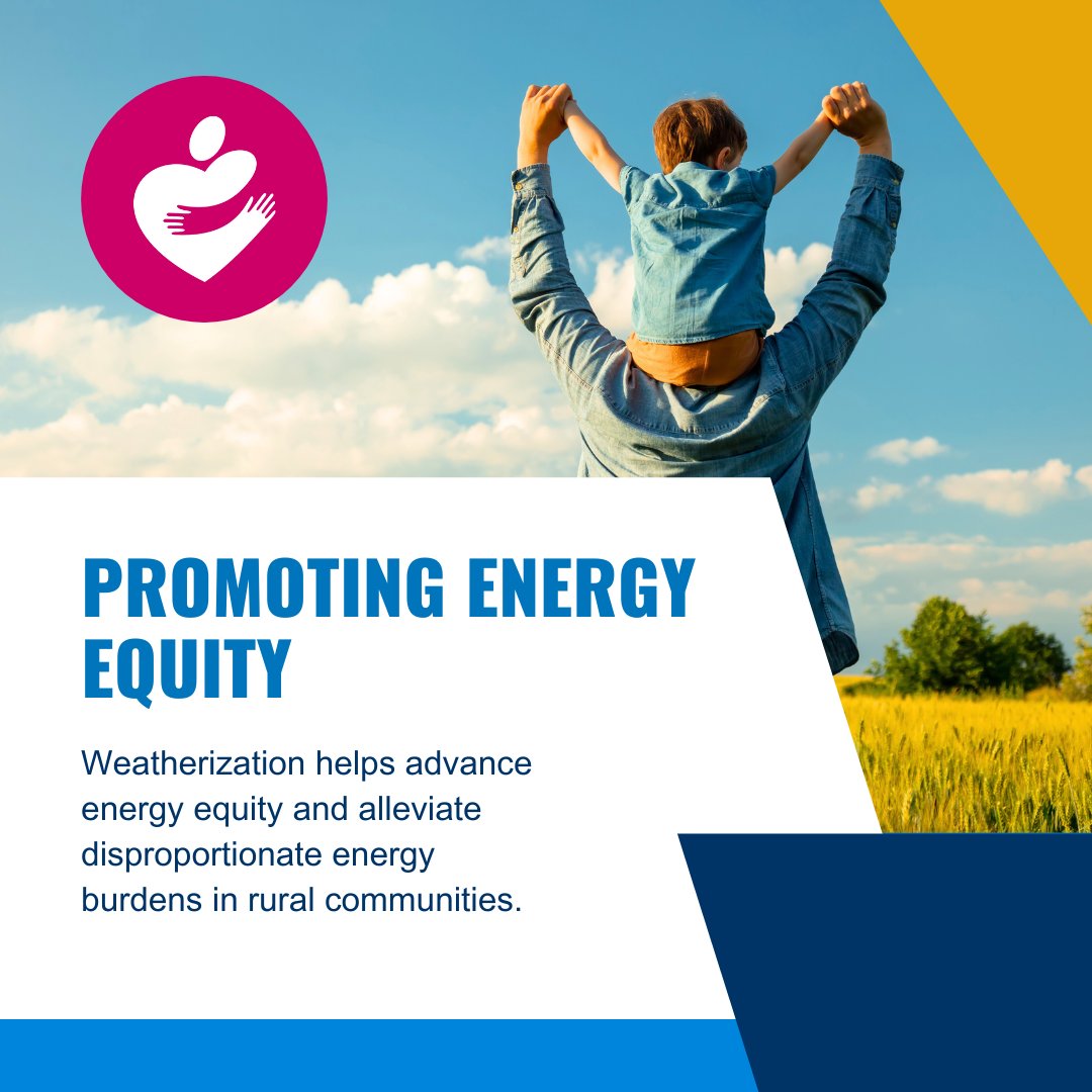 CPCA_Inc's tweet photo. Did you know that energy burden is higher for rural populations than non-rural populations? #CommunityAction services like #WAP and #LIHEAP can help rural families by lowering utility bills and making homes more energy efficient. #EnergyEquity https://t.co/S61i0F9qXv