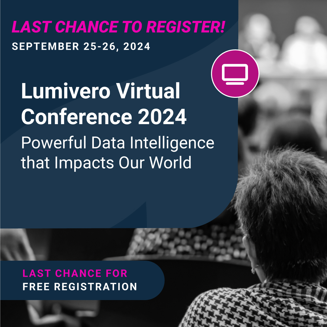 Last chance to save your spot for the Lumivero Virtual Conference!

Attendees will enjoy specialized content tracks for qualitative researchers, statisticians, risk managers, and field experience educators.

⏳Don’t miss this free event: lumivero.com/lumivero-virtu…