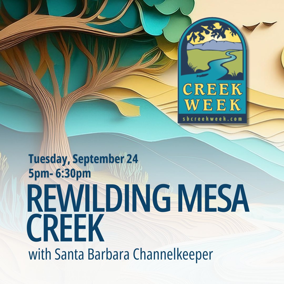 City of Santa Barbara Creeks Division tweet media