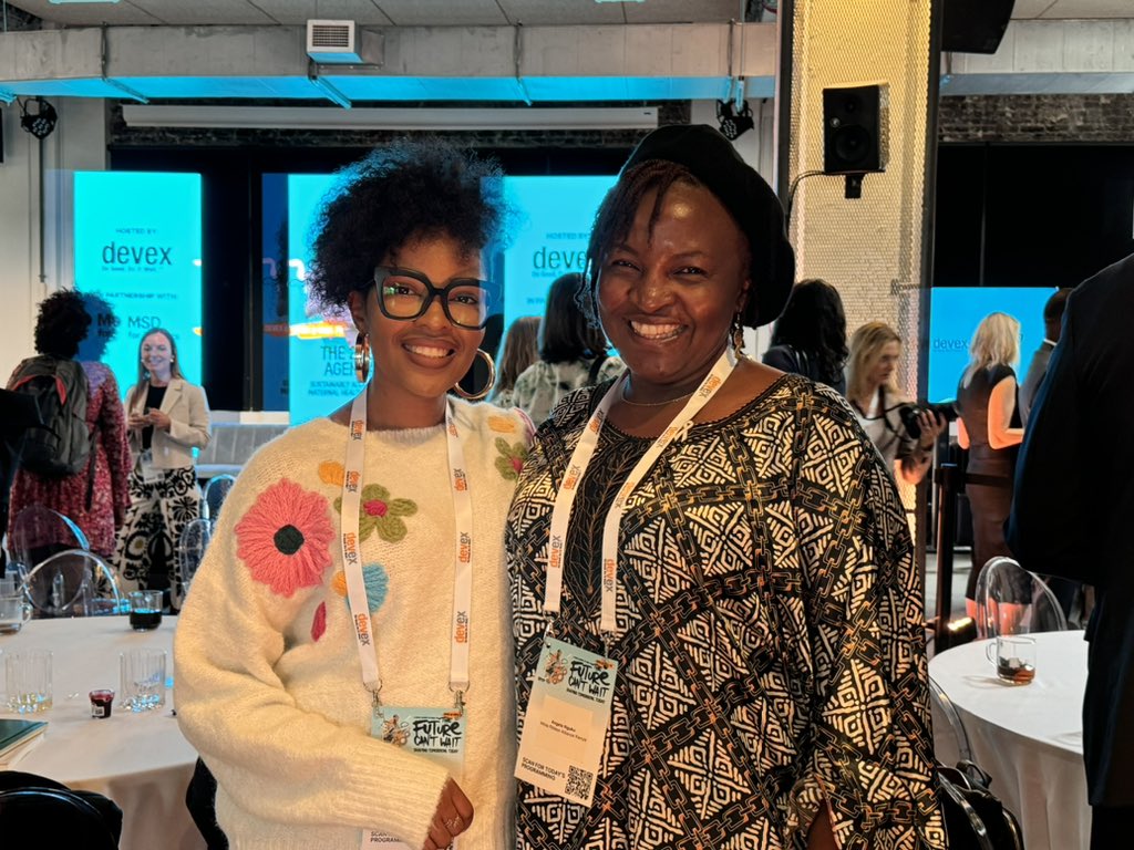 “Women deserve quality care. To be treated with respect and dignity throughout their maternal journey”- Rumbi Chakamba <a href="/devex/">Devex</a> <a href="/WRA_Global/">White Ribbon Alliance</a> #UNGA79