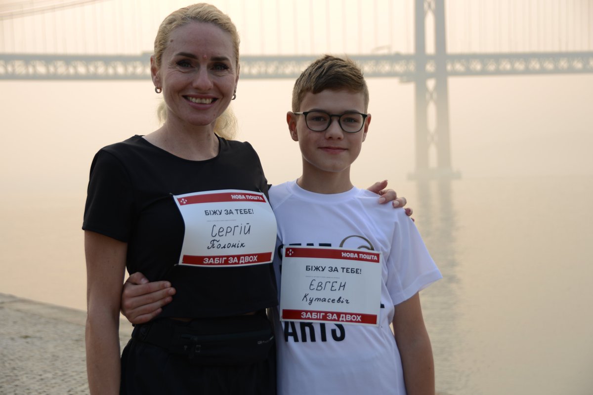 UKRinPRT's tweet photo. Em Lisboa 🇵🇹, por iniciativa da Lisbon UA Running Initiative, realizou-se a "Corrida por Dois" da @NP_official_ua . O evento apoiou a reabilitação de militares ucranianos que lutaram pela nossa liberdade. Agradecemos a todos os que participaram! 💙💛
#забігзадвох #racefortwo https://t.co/WJNqJBoLm8