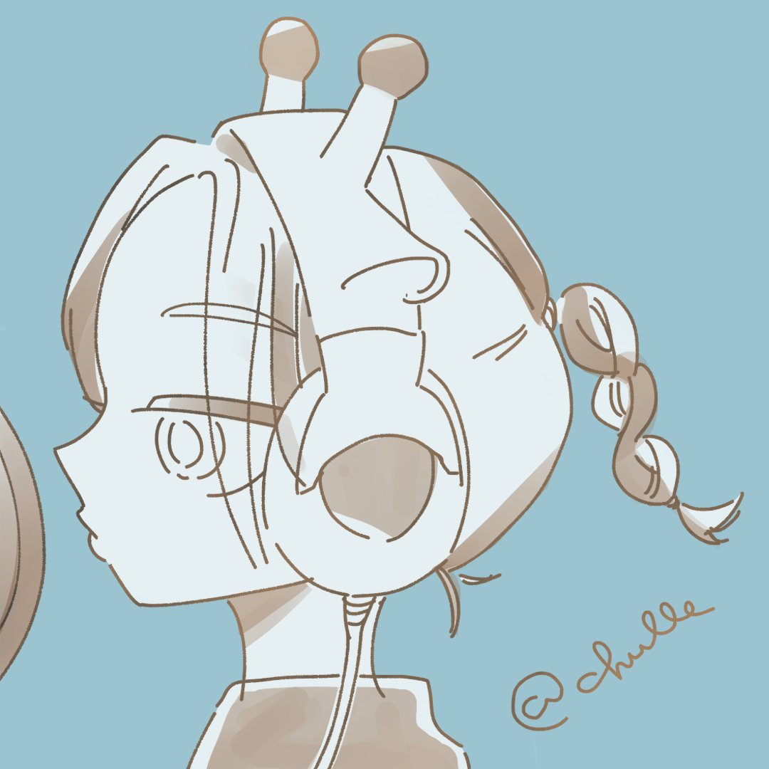 harusm_ch's tweet photo. これ用に描いたやつです、1週間この絵にお付き合いいただきます🦒
本当はこの絵に合うくらいのゆるさで歌いたかったらしいです ほんとか？
横顔めちゃくちゃ苦手意識あって避けてたんですけどなんとかそれ���ぽく描けました、うれし〜 https://t.co/yV0dzKtu1Q