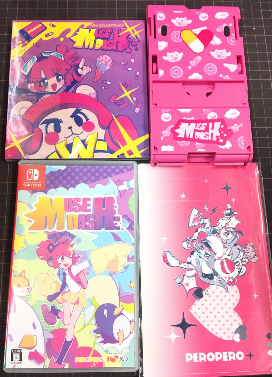 北米版パッケージの Switch『MUSE DASH』が予約開始に (今まではアジア