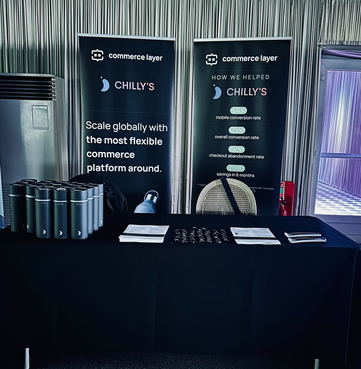 commercelayer's tweet image. Join us today at #ContentCon2024 hosted by @Contentstack in London!