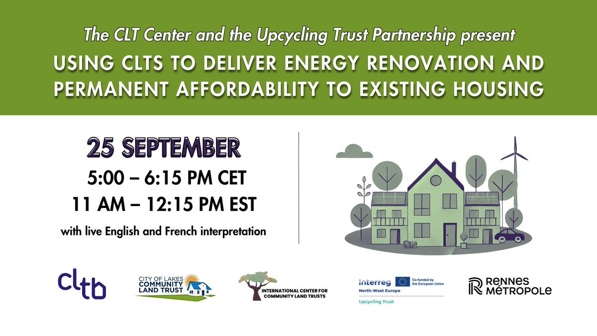 International Center for Community Land Trusts tweet media