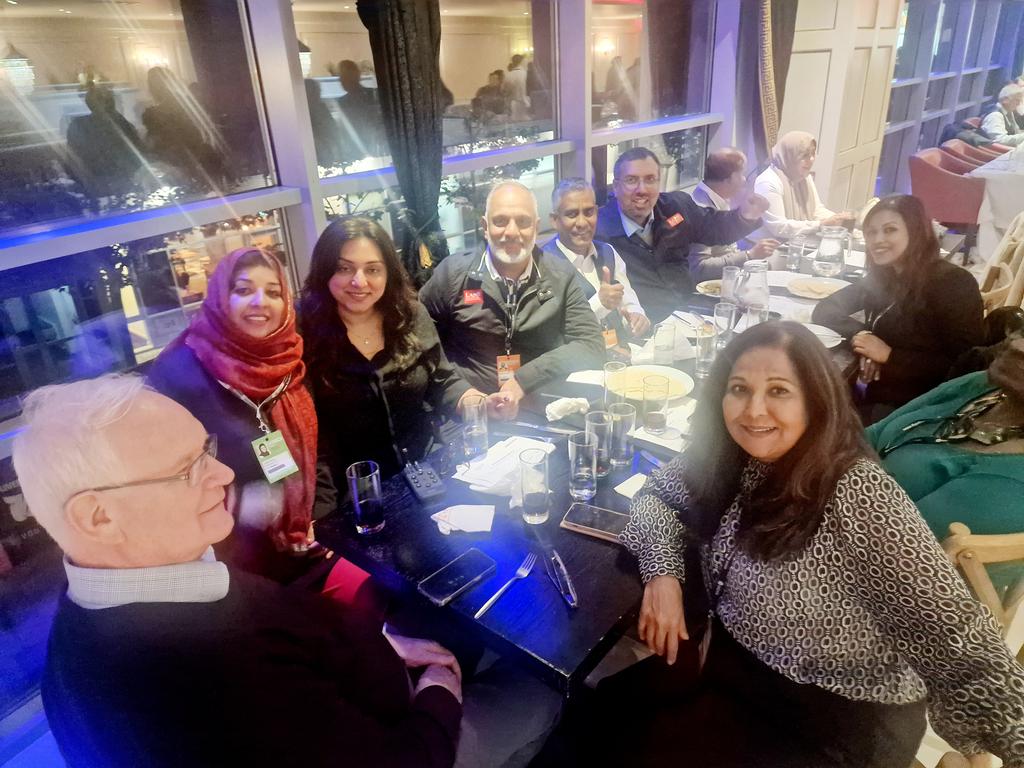 lailaMbutt's tweet photo. #sikhsforlabour conference dinner. Fun event. Well organised! Liverpool #Lab24 @YasminQureshiMP #LabourConference2024 @LubzStaProperty https://t.co/Lez0qiLyyQ