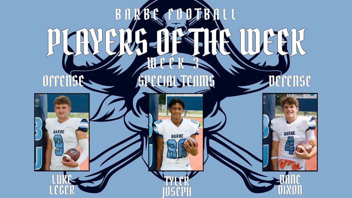 Barbe Buccaneers Football tweet media