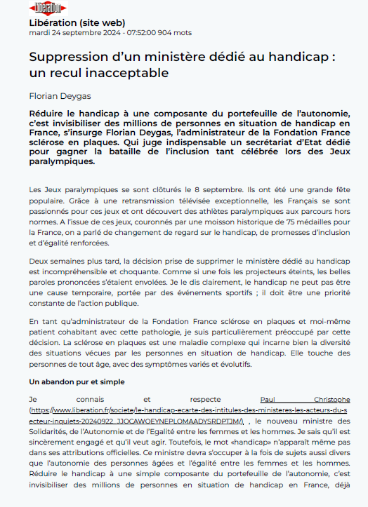 France Sclérose En Plaques tweet media