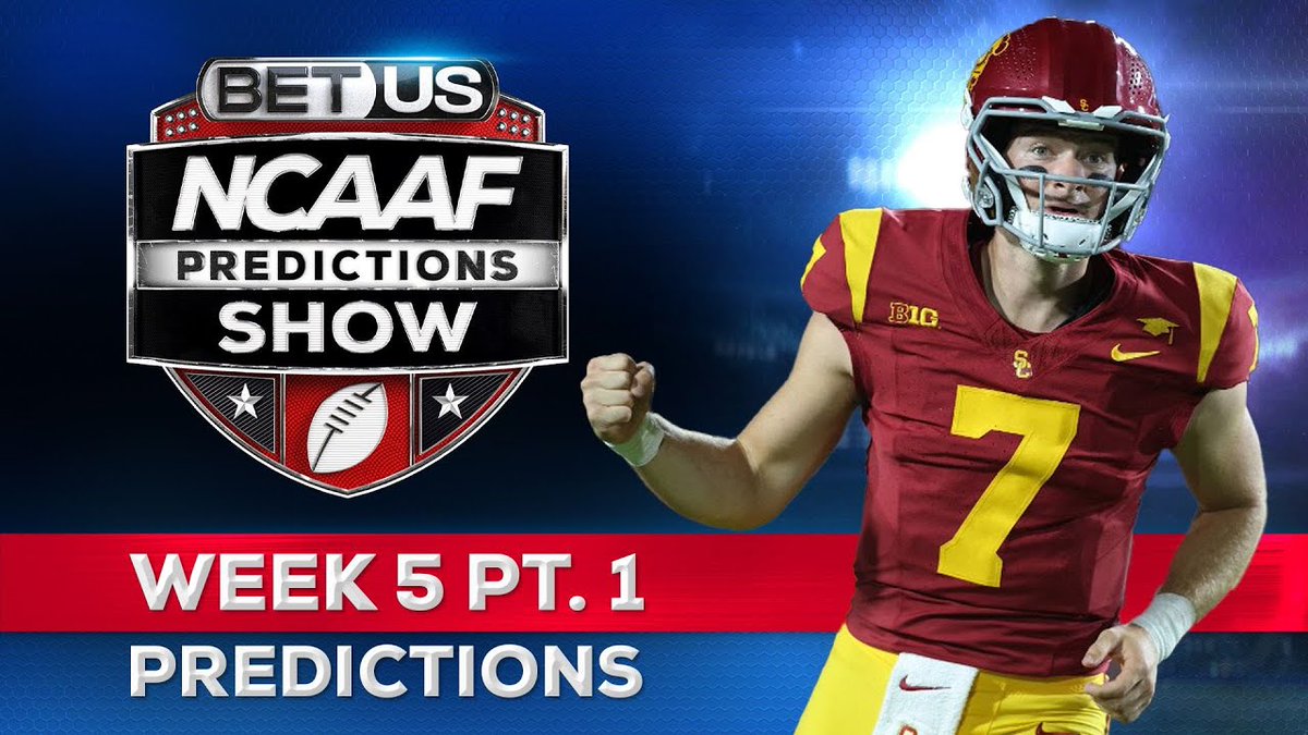 Going live at 1pm ET on <a href="/BetUSTV/">BetUS TV</a> College Football Show for Week 5 Pt 1 Picks &amp; Previews with <a href="/kylehunterpicks/">Kyle Hunter</a> &amp; <a href="/statsowar/">parker fleming</a>!

🏈 Washington at Rutgers
🏈 Oklahoma St at Kansas St
🏈 Louisville at Notre Dame
🏈 Colorado at UCF
&amp; more!

youtube.com/watch?v=j9YvdZ…