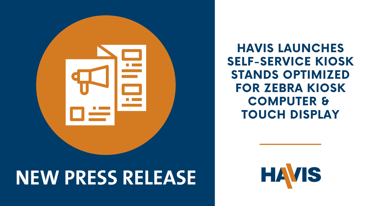 havisinc's tweet photo. Unlock new possibilities with the enhanced Havis SC-2000 Self-Service Kiosk Stands, built for flexibility and seamless integration with @ZebraTechnology Kiosk Computers and Touch Display.   

https://t.co/X3BjvLhf80

#RetailInnovation #Havis #SelfService #BusinessTech https://t.co/aZkYGpshvE