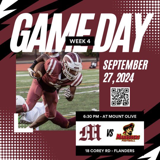 🏈 **WEEK 4: GAME DAY!** 🏈
Friday, 9/27 at 6:30💥 This is one you don’t want to miss! #MorristownFootball #GoBigMo #MotownNation 📸 Shoutout to @erinxcamera