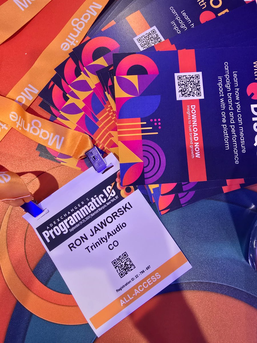 Officially beginning my stay in the Big Apple 🍎 with <a href="/adexchanger/">AdExchanger</a> 's Programmatic I/O. Fun fact:

I'm staying at the same hotel where the event is being held (no, I'm not lazy, just pragmatic) so plenty of opportunities to get together.

#programmaticio #adtech #letsconnect