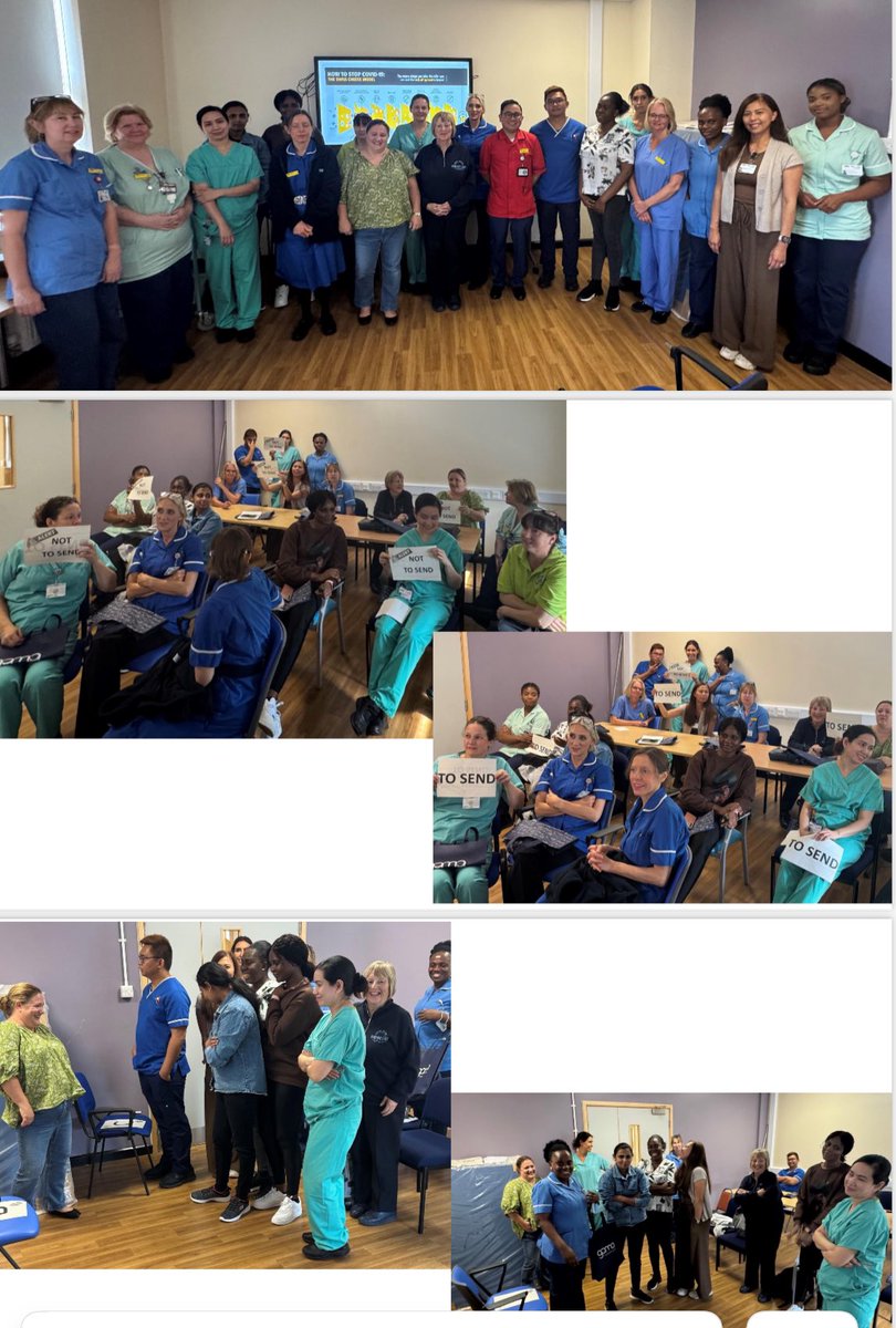 The fun our IPC Link Practitioners have been having 👀 Stool Samples - to send or not to send, that is the question ❓🦠