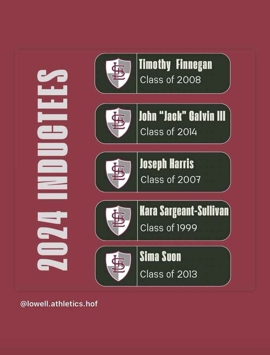 LowellHSgolf's tweet photo. Congrats to 2024 inductees! https://t.co/ZuLzri8DQ1