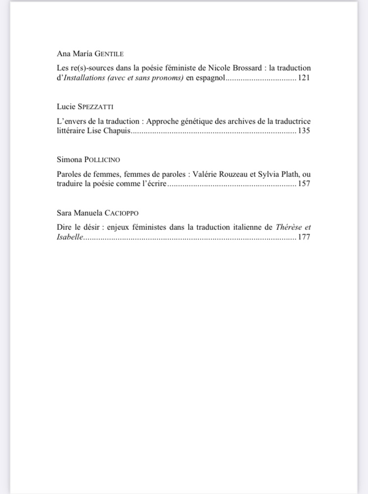 Ravie de vous présenter le volume « Traductions, traductrices et femmes (re)traduites : la place des sources » que j’ai édité et qui vient de paraître. Bientôt disponible en accès libre. Merci à tous•tes pour vos belles contributions ! <a href="/FourrelDe/">Cécile Fourrel de Frettes</a> <a href="/jcarrillodelsaz/">Juan Carrillo del Saz</a>, etc. 🥰🤓📚