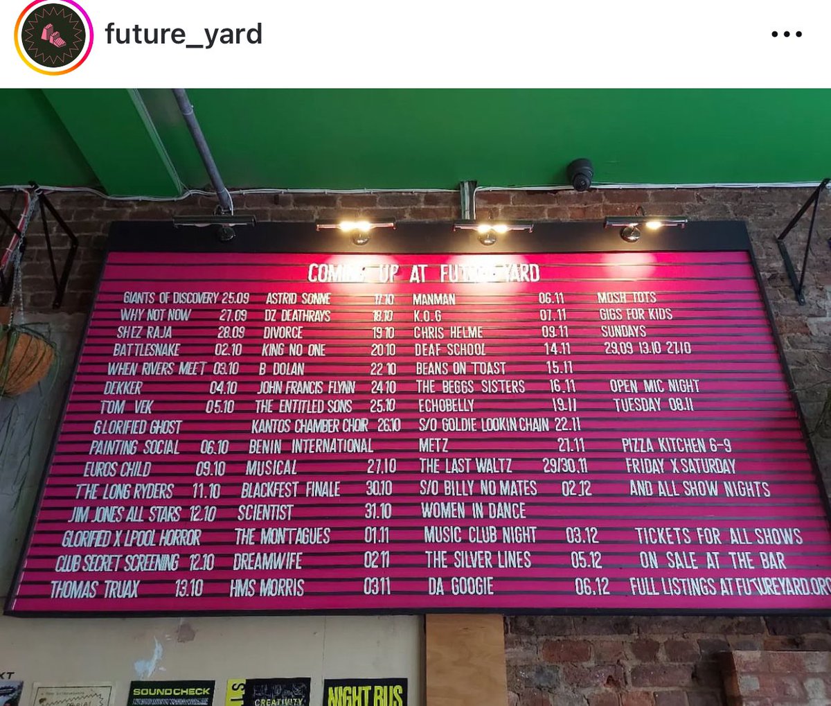 Giants of Discovery (@giantsdiscovery) on Twitter photo Tomorrow night at <a href="/future_yard/">Future Yard</a> in Birkenhead. Myself and some of the good electronic music folk of the Wirral will be banging out the tunes. Come support another fantastic <a href="/moolakiiclubAI/">MoolakiiClubAudioInterface</a> event. £1 or pay what you feel. Ridiculous bargain 🔥 Tomorrow night at <a href="/future_yard/">Future Yard</a> in Birkenhead. Myself and some of the good electronic music folk of the Wirral will be banging out the tunes. Come support another fantastic <a href="/moolakiiclubAI/">MoolakiiClubAudioInterface</a> event. £1 or pay what you feel. Ridiculous bargain 🔥