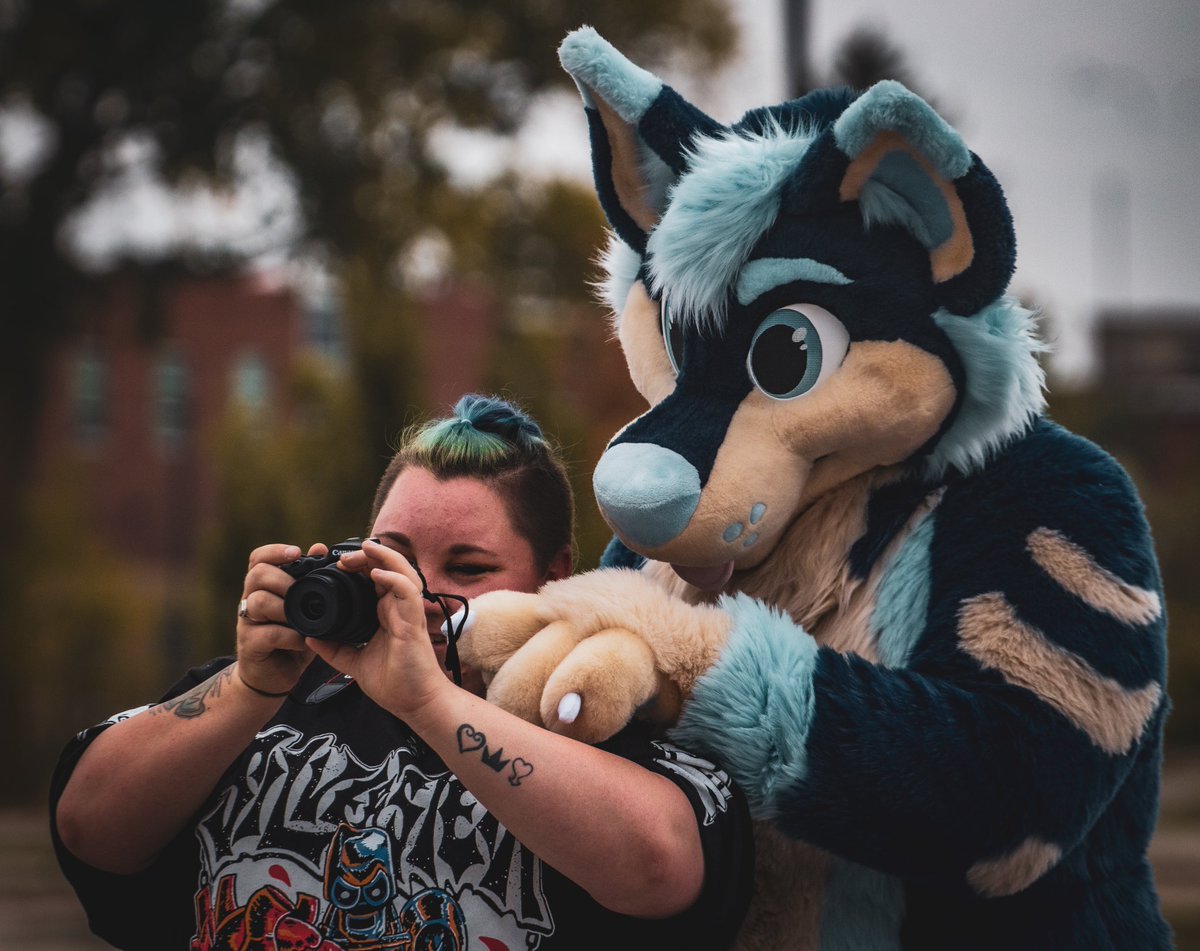 KayosPhotograp1's tweet photo. I live for moments like this @SlushHusky #fursuit #furryphotography #furryphotographer https://t.co/JaHtluuiHJ